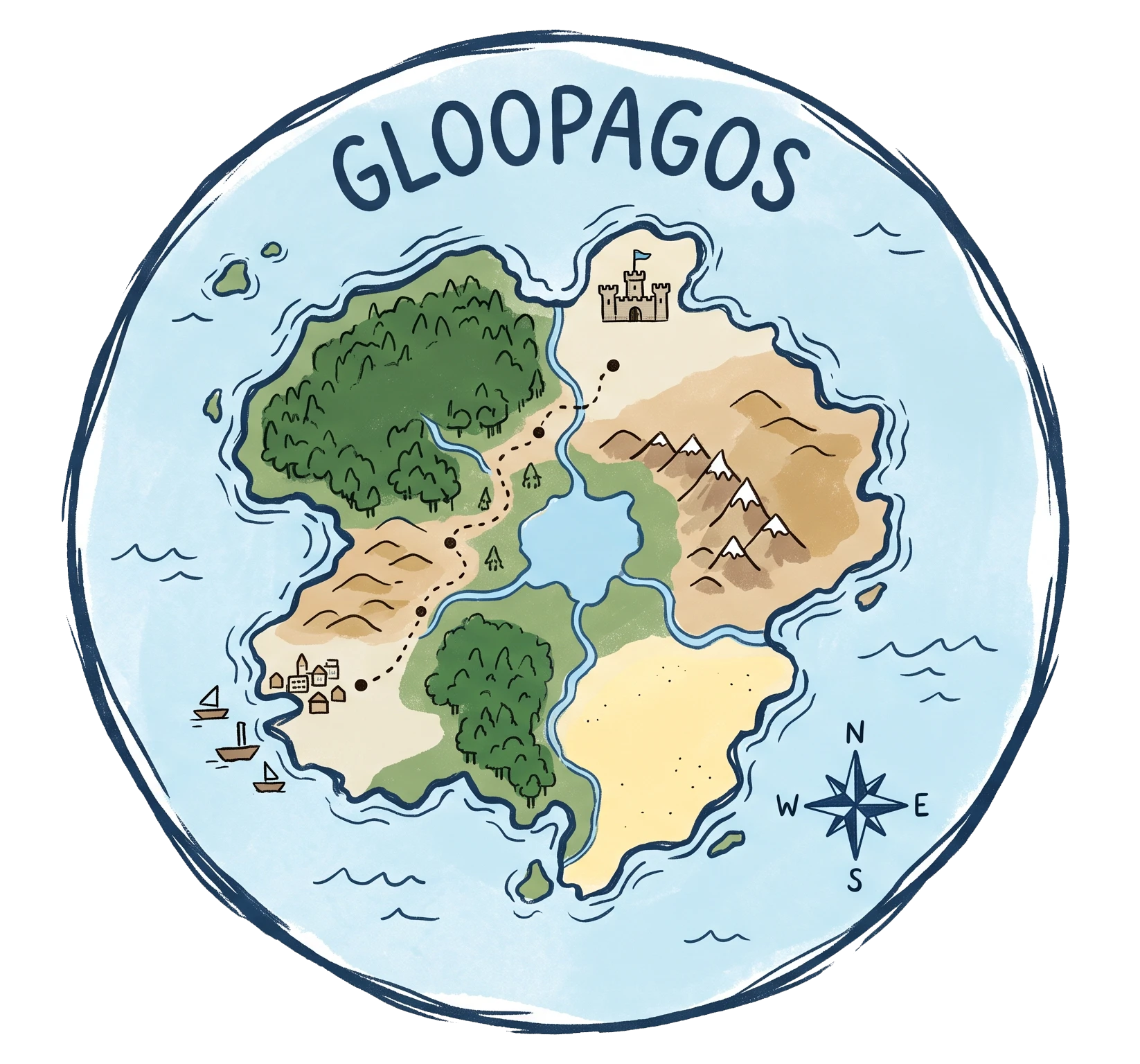 The Island of Gloopagos